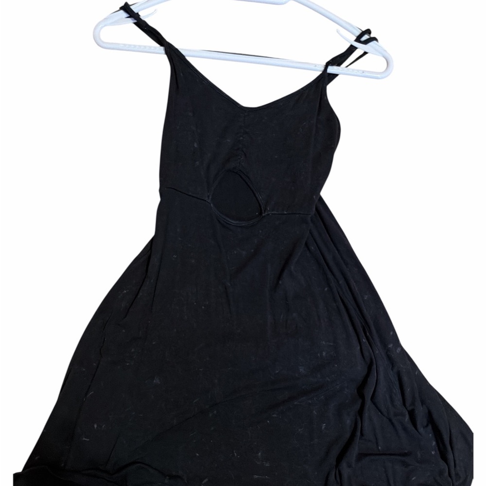 American Eagle Black Skater Dress